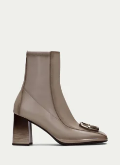 Botins monaco marfil