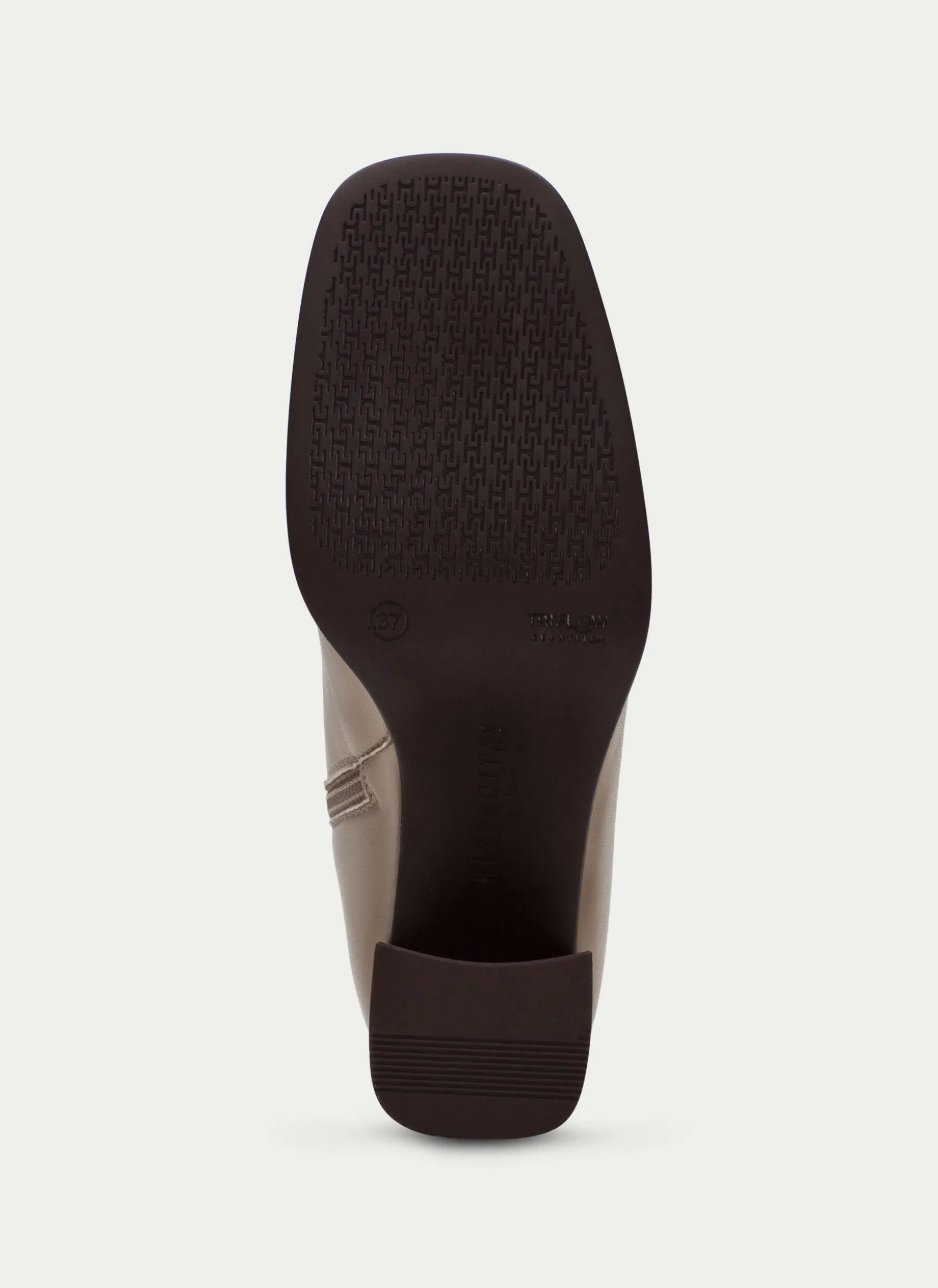 Botins monaco marfil