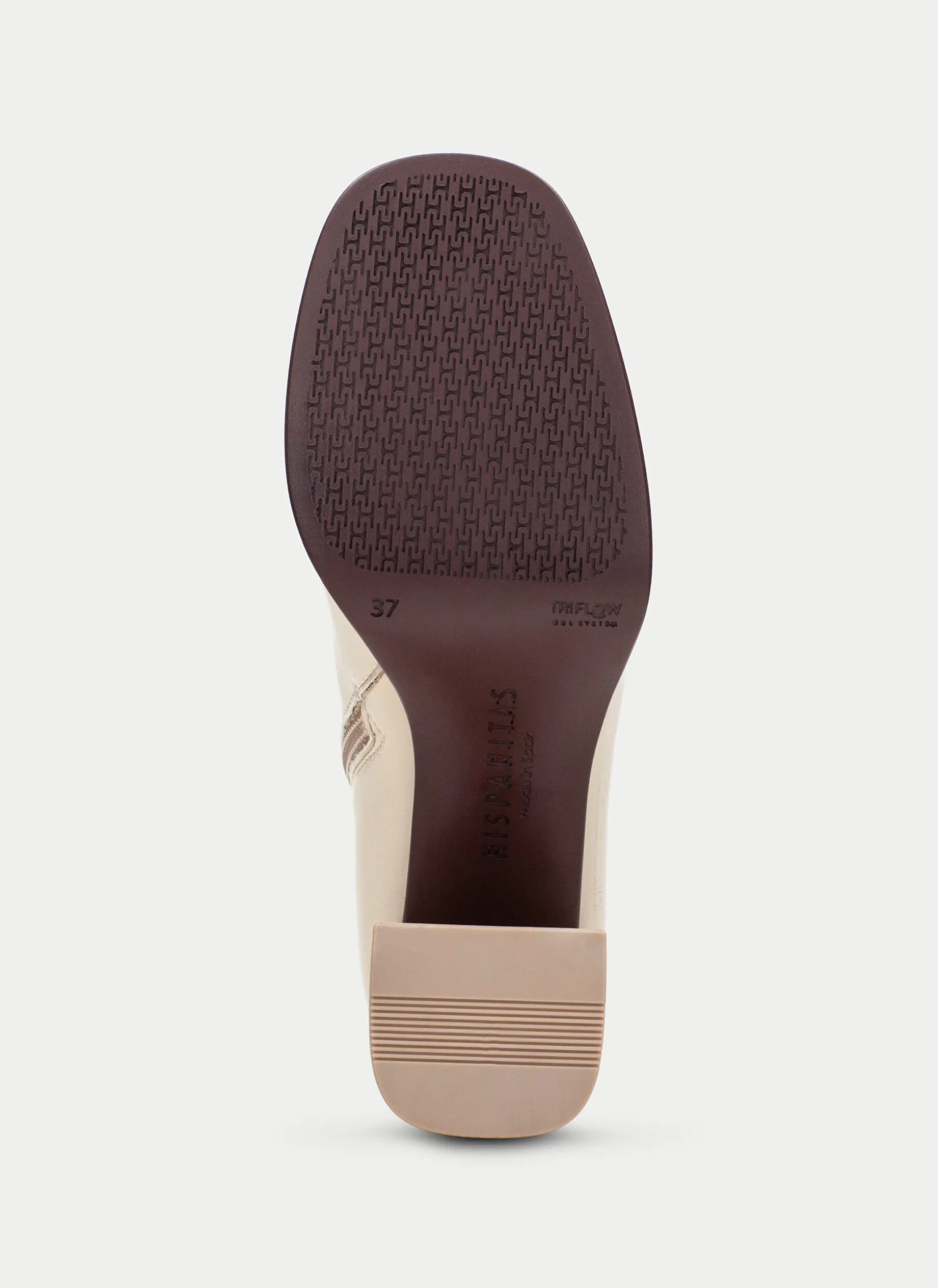 Botins tokio marfil-beig