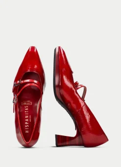 Mary Jane ankara vermelho