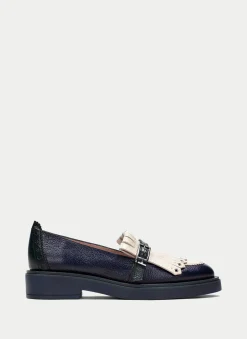 Moccasins brooklyn azul-milk-forest