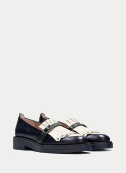Moccasins brooklyn azul-milk-forest