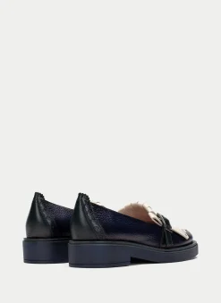 Moccasins brooklyn azul-milk-forest