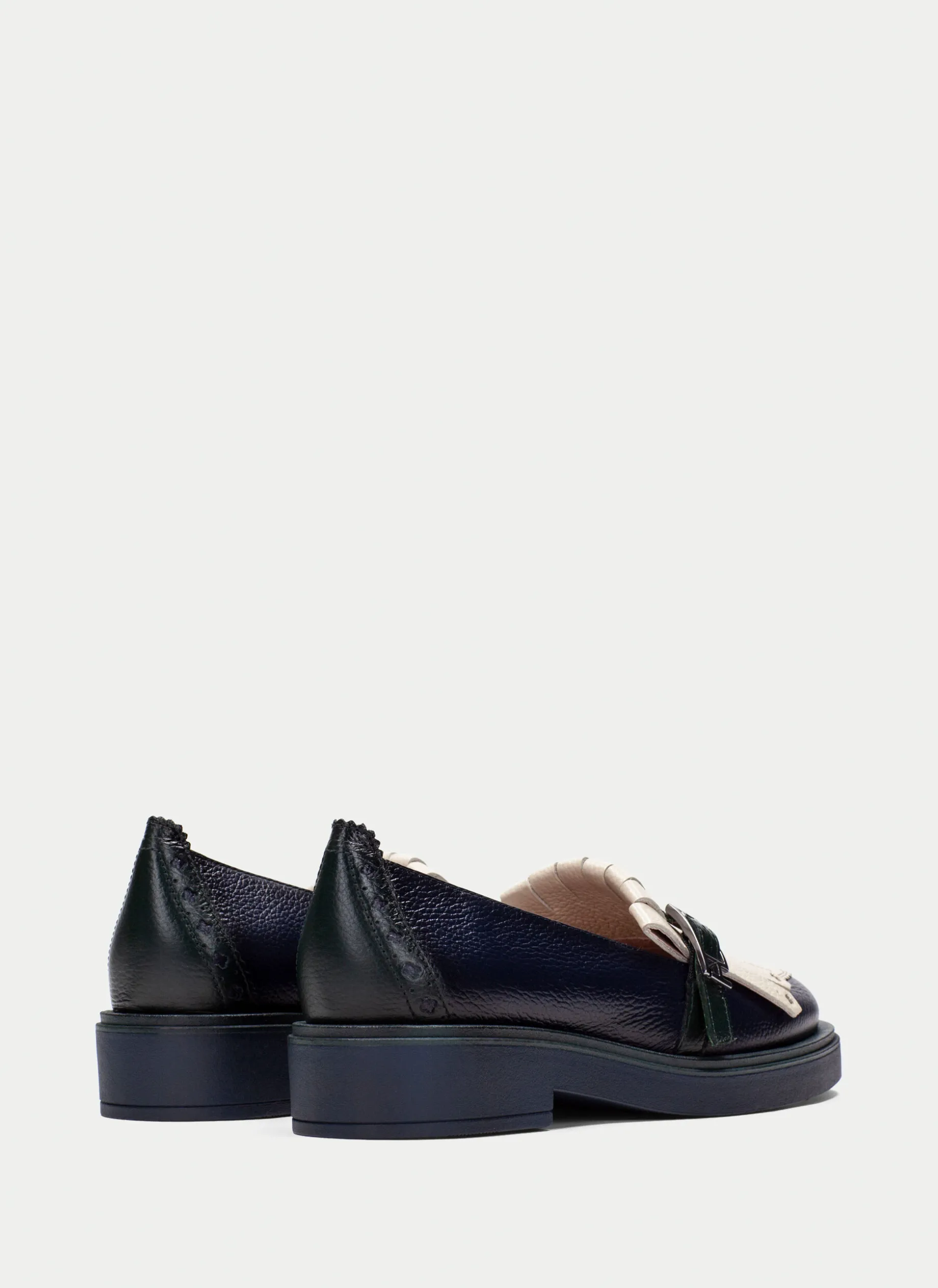 Moccasins brooklyn azul-milk-forest