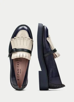 Moccasins brooklyn azul-milk-forest