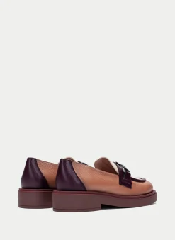 Moccasins brooklyn vinho-milk-almond
