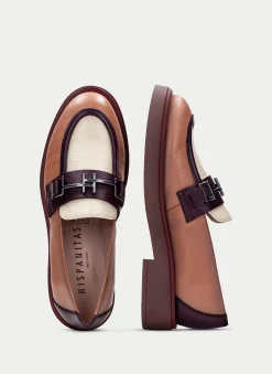Moccasins brooklyn vinho-milk-almond