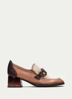 Moccasins charlize apricot-marfil