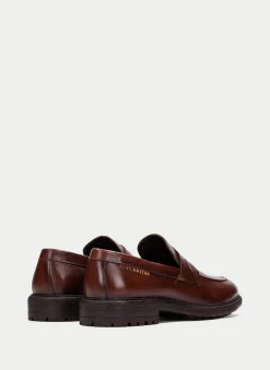 Moccasins couro