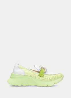 Moccasins Desportivos hawai branco-kiwi