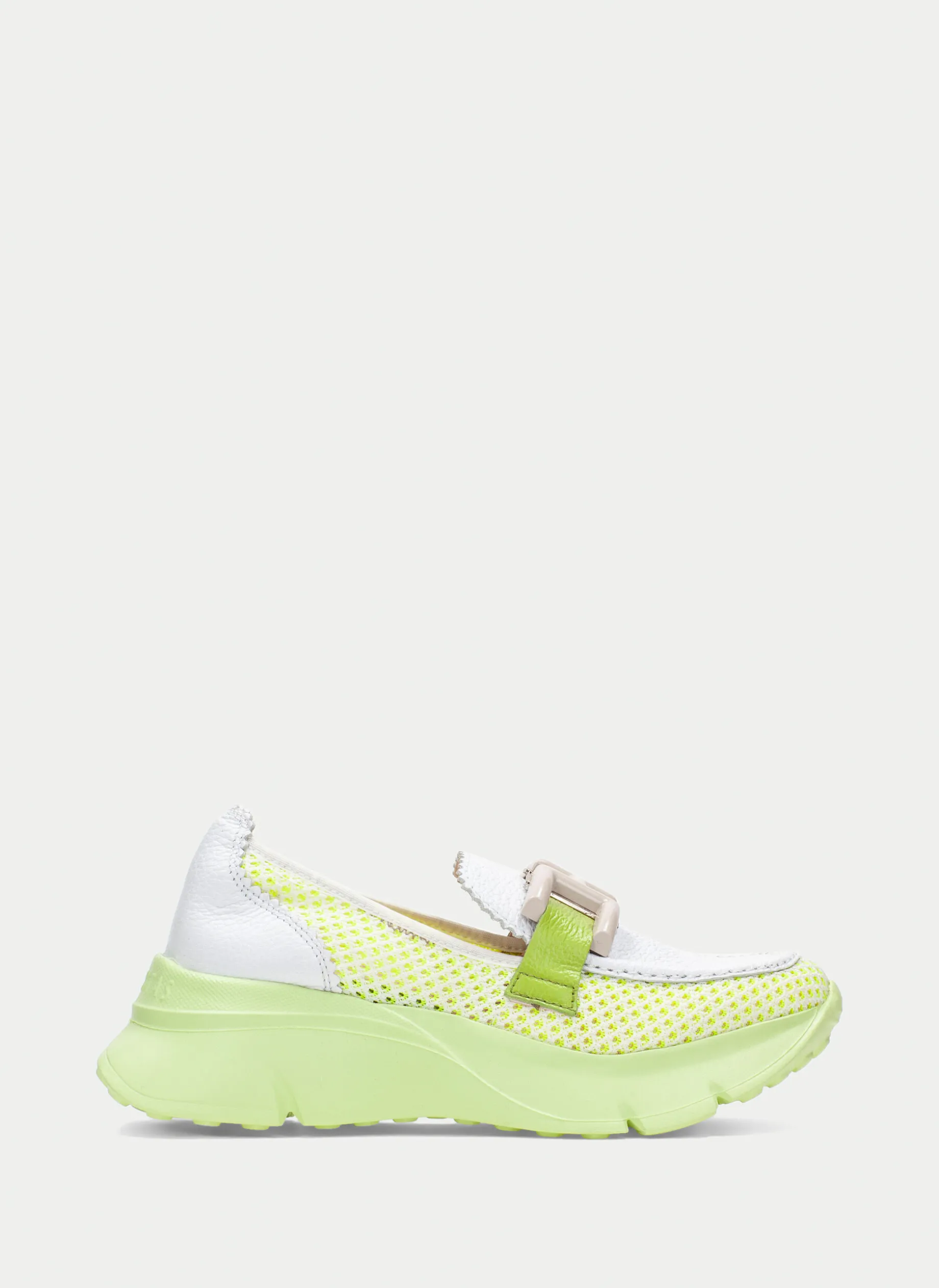 Moccasins Desportivos hawai branco-kiwi