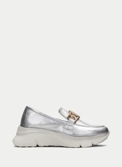 Moccasins Desportivos hawai prata