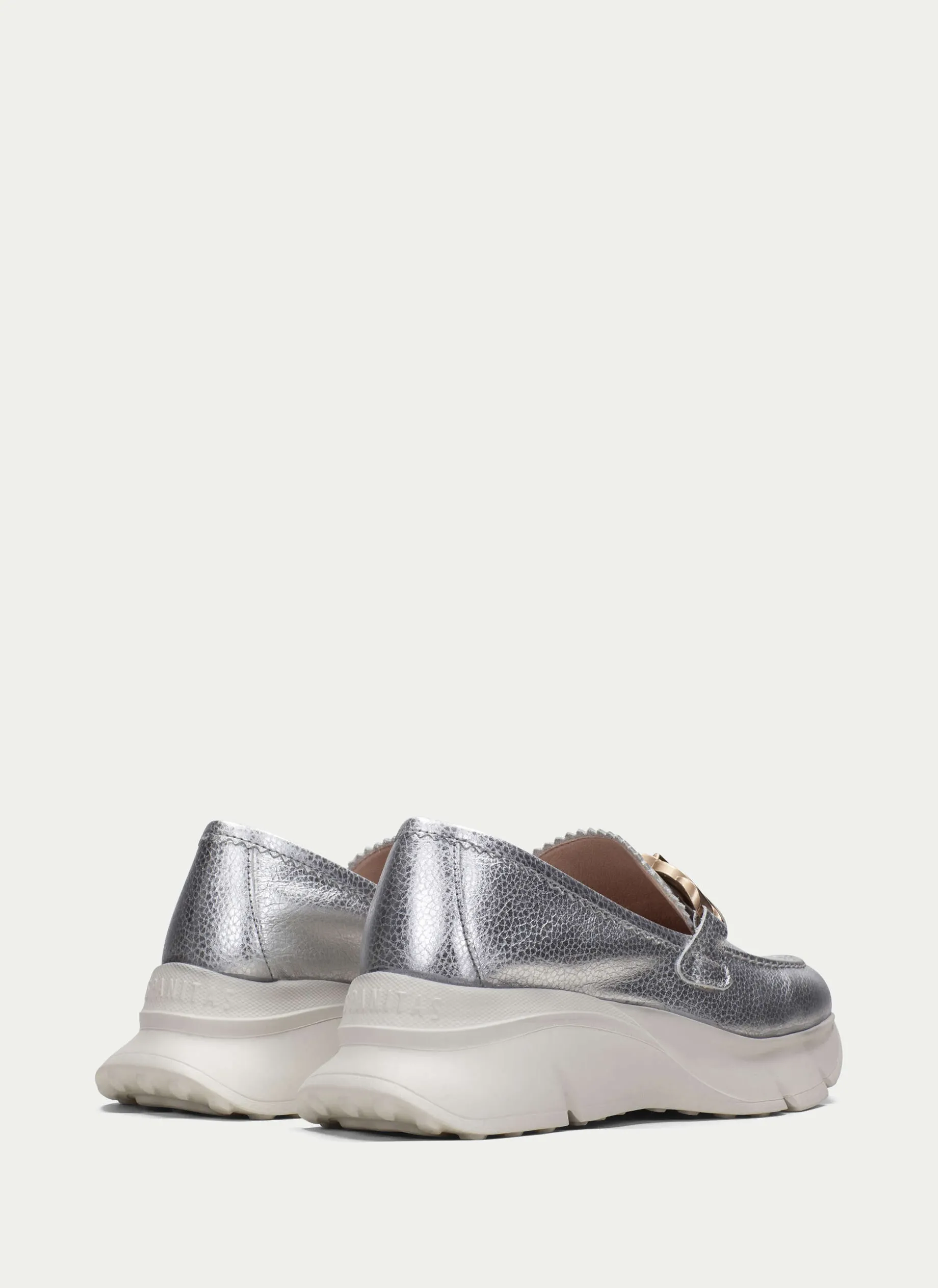 Moccasins Desportivos hawai prata