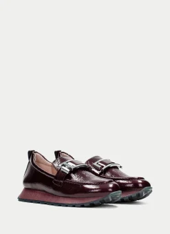 Moccasins Desportivos loira vinho