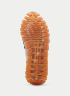 Moccasins Desportivos loira cinza-areia