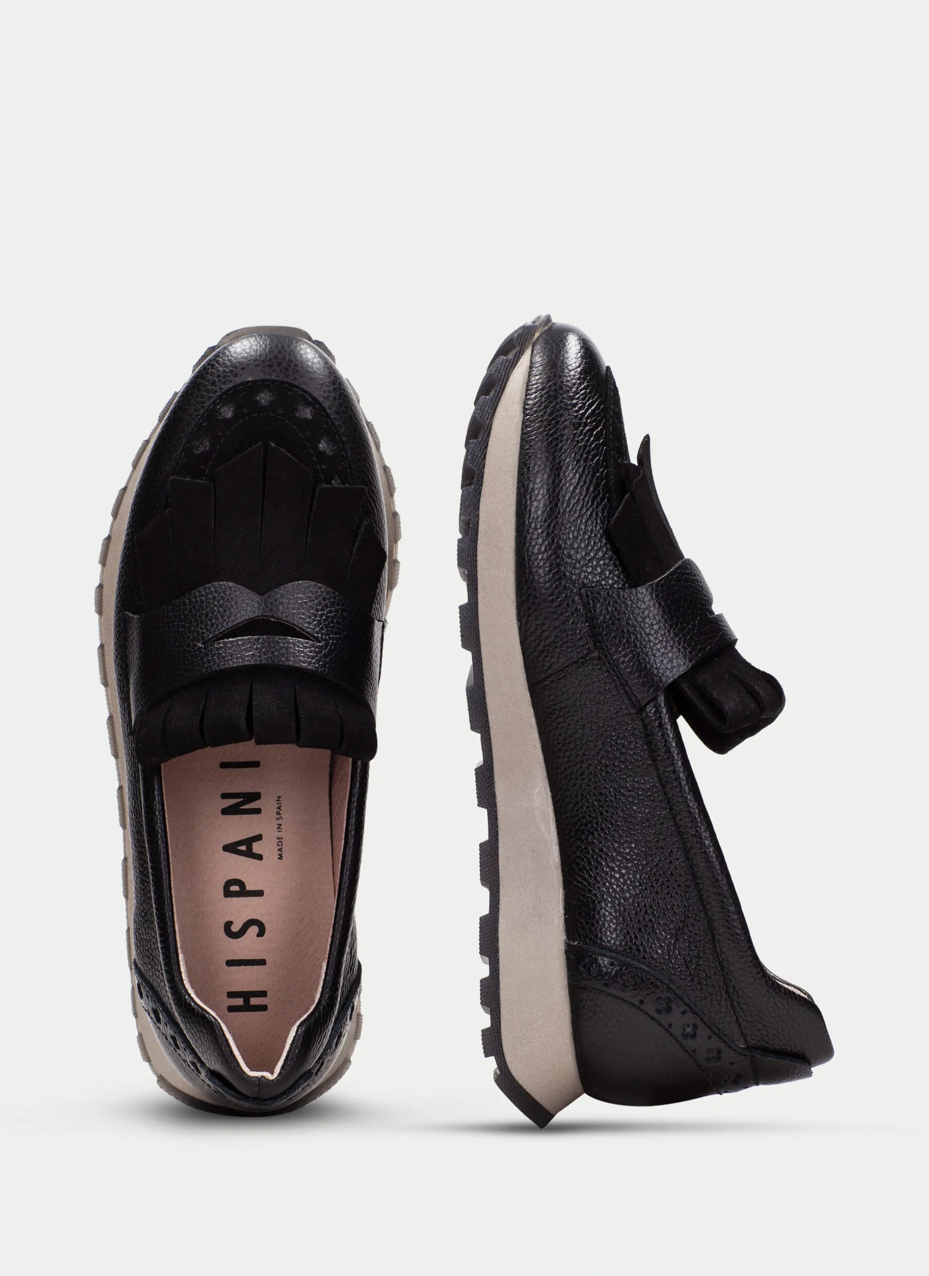 Moccasins Desportivos loira preto
