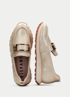 Moccasins Desportivos loira milk