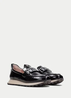 Moccasins Desportivos loira preto
