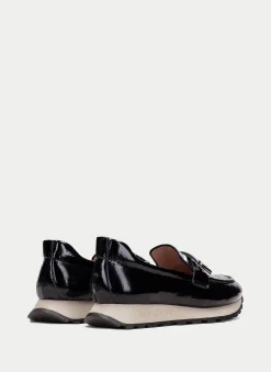 Moccasins Desportivos loira preto