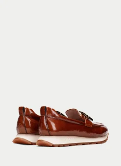 Moccasins Desportivos loira couro