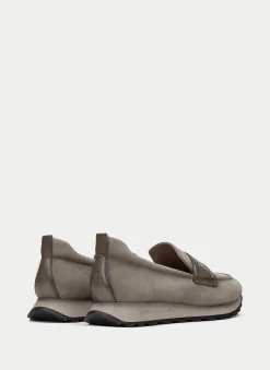 Moccasins Desportivos loira taupe