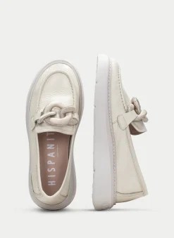 Moccasins Desportivos oceania creme
