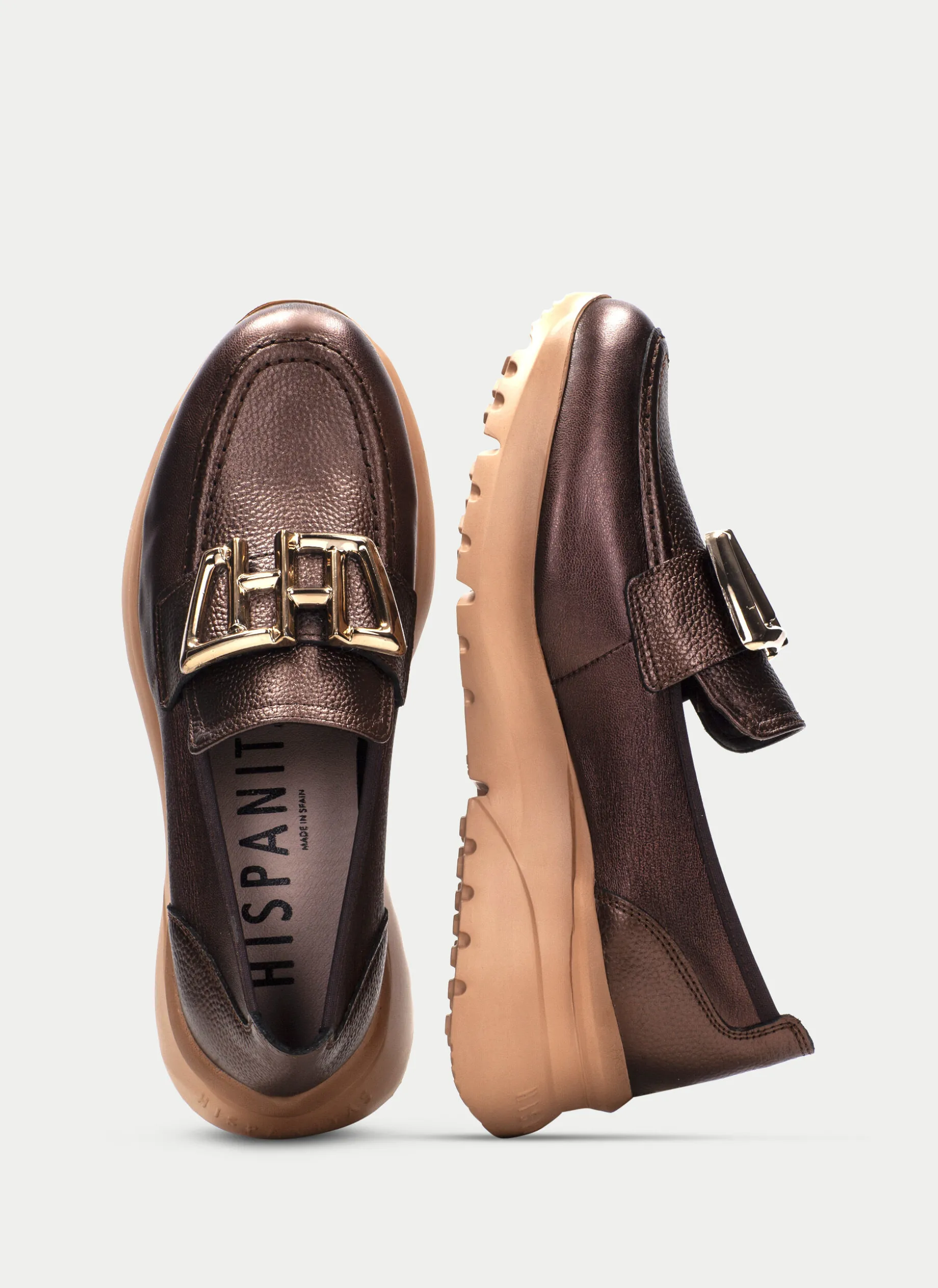 Moccasins Desportivos polinesia bronze