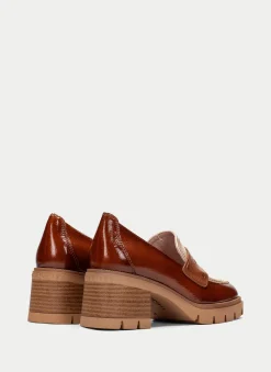 Moccasins everest couro