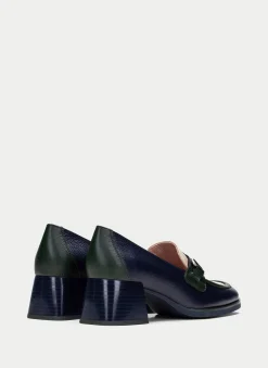 Moccasins milan azul-milk-forest