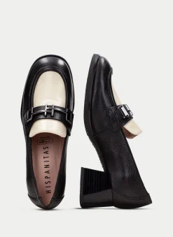 Moccasins milan preto-milk