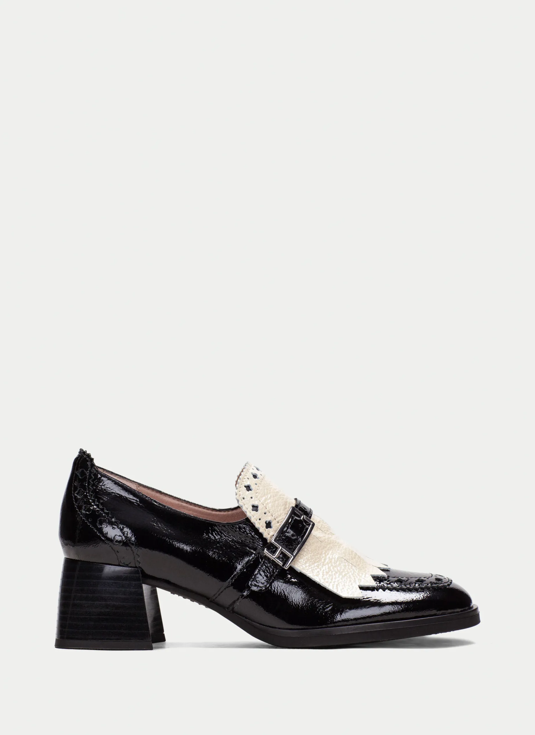 Moccasins milan preto-milk