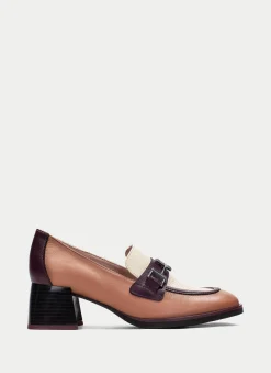 Moccasins milan vinho-milk-almond