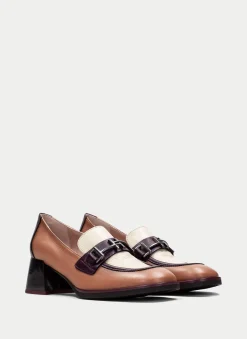 Moccasins milan vinho-milk-almond