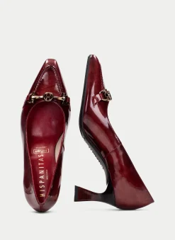 Sapato de Salto dalia cherry