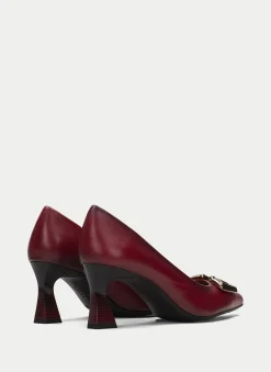 Sapato de Salto dalia vermelho