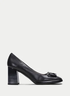 Sapato de Salto monaco preto