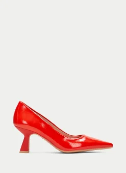 Sapato de Salto nova vermelho