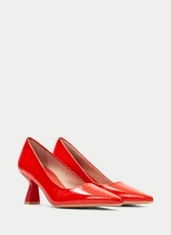 Sapato de Salto nova vermelho