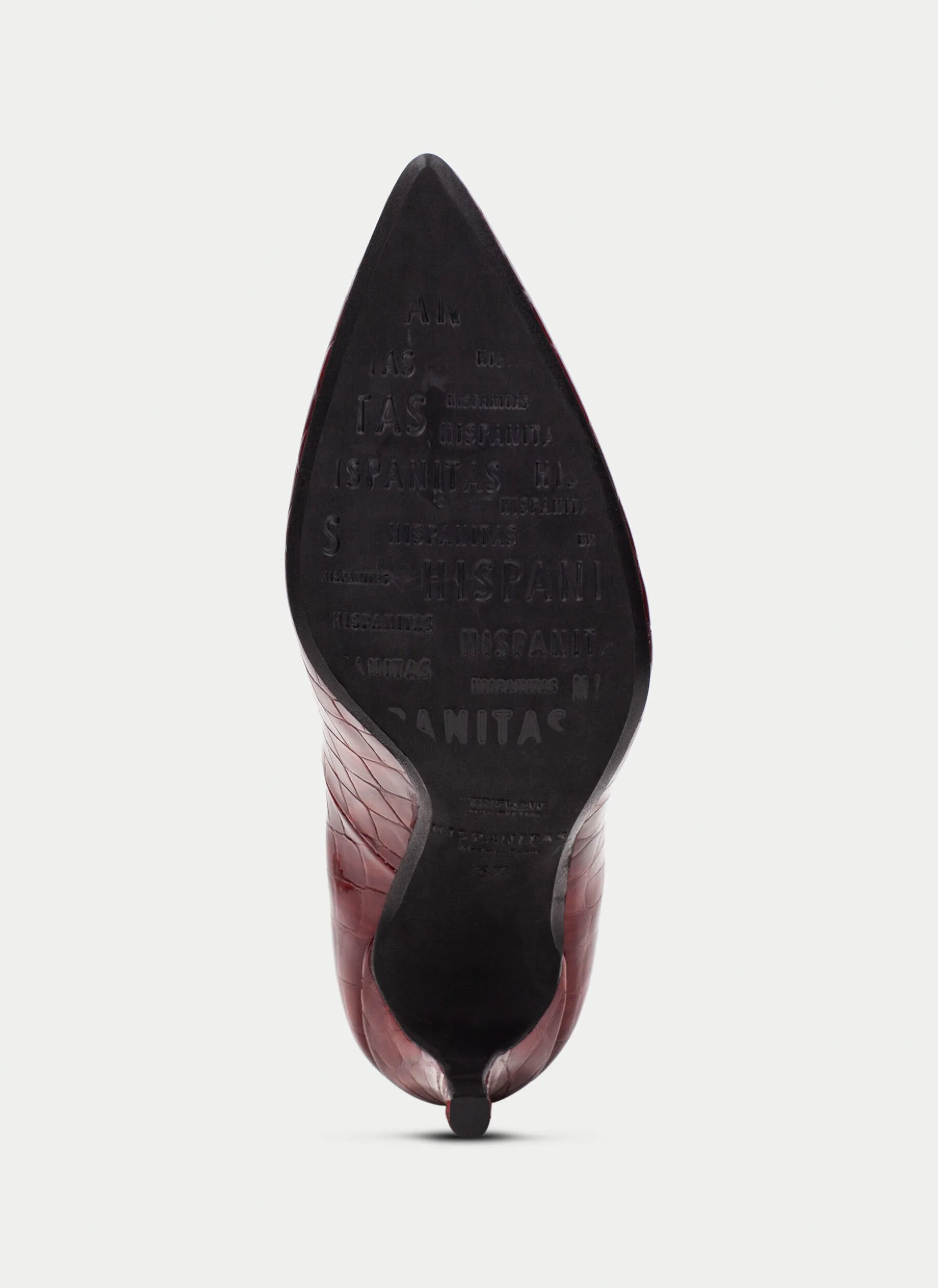 Sapato de Salto samanta coco-rojo