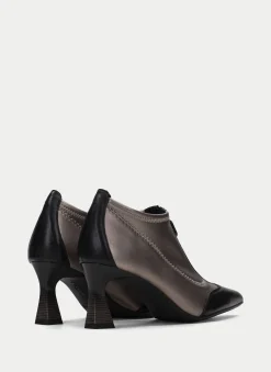 Sapato Fechado dalia preto-chumbo
