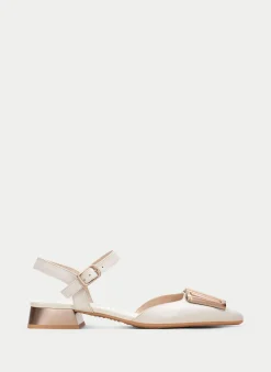 Sapatos rasos dali creme