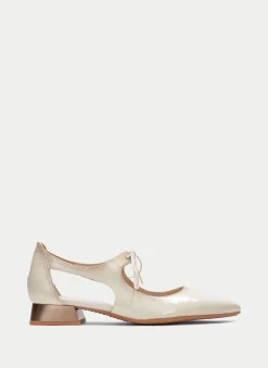 Sapatos rasos dali creme