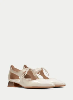 Sapatos rasos dali creme