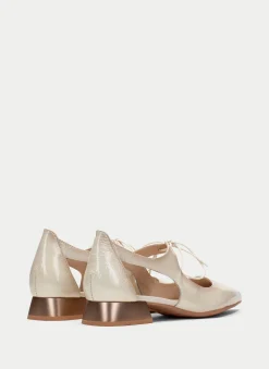 Sapatos rasos dali creme