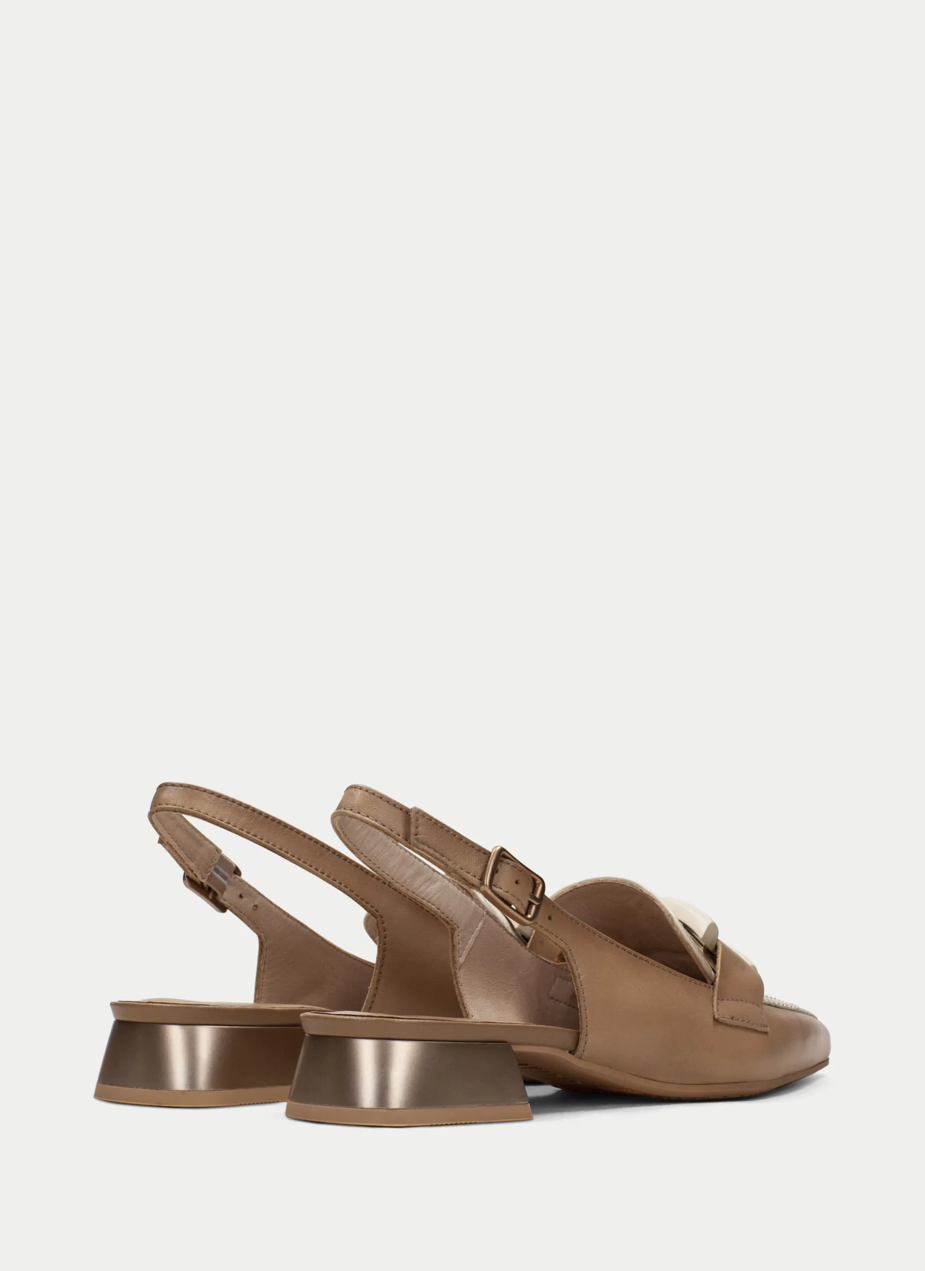 Sapatos rasos dali desert-creme
