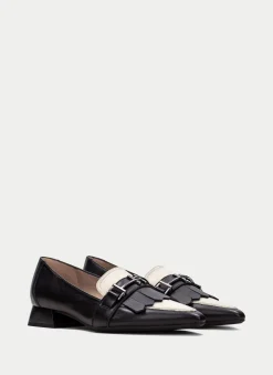 Sapatos rasos dali preto-milk