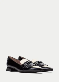 Sapatos rasos dali preto-milk