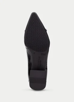 Sapatos rasos dali preto-milk