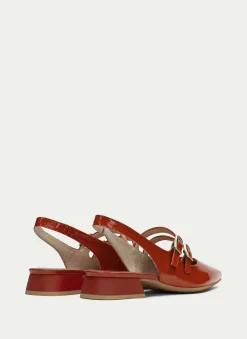 Sapatos rasos dali vermelho