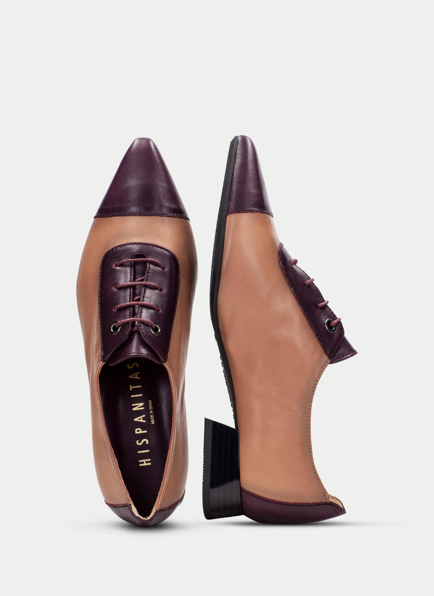 Sapatos rasos dali vino-almond